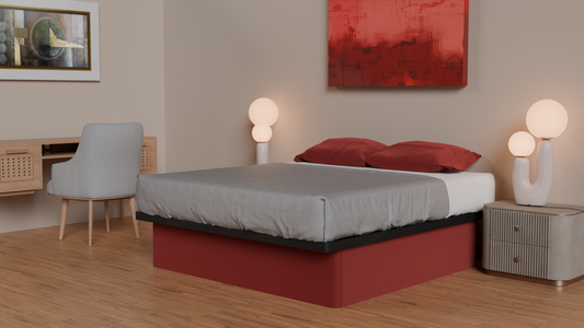 RUBY UPHOLSTERED BED