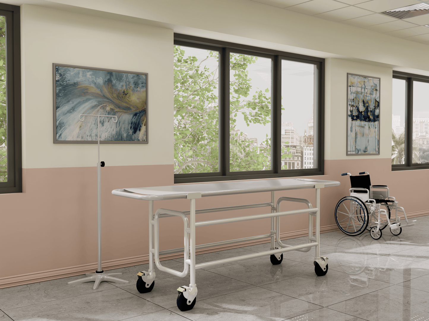 Cameroon- Stretcher Trolley