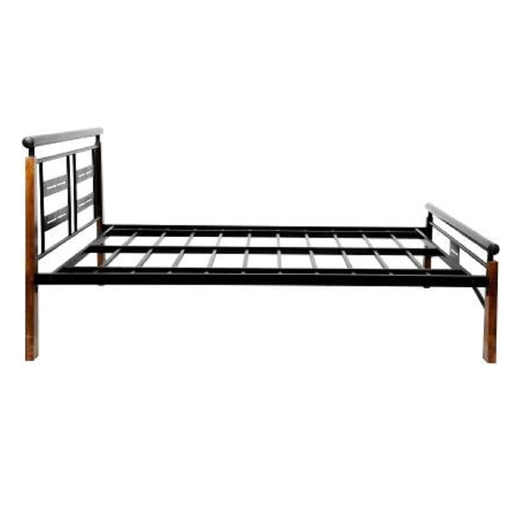 Dallas Metal King Bed Black - metallikafurniture.com