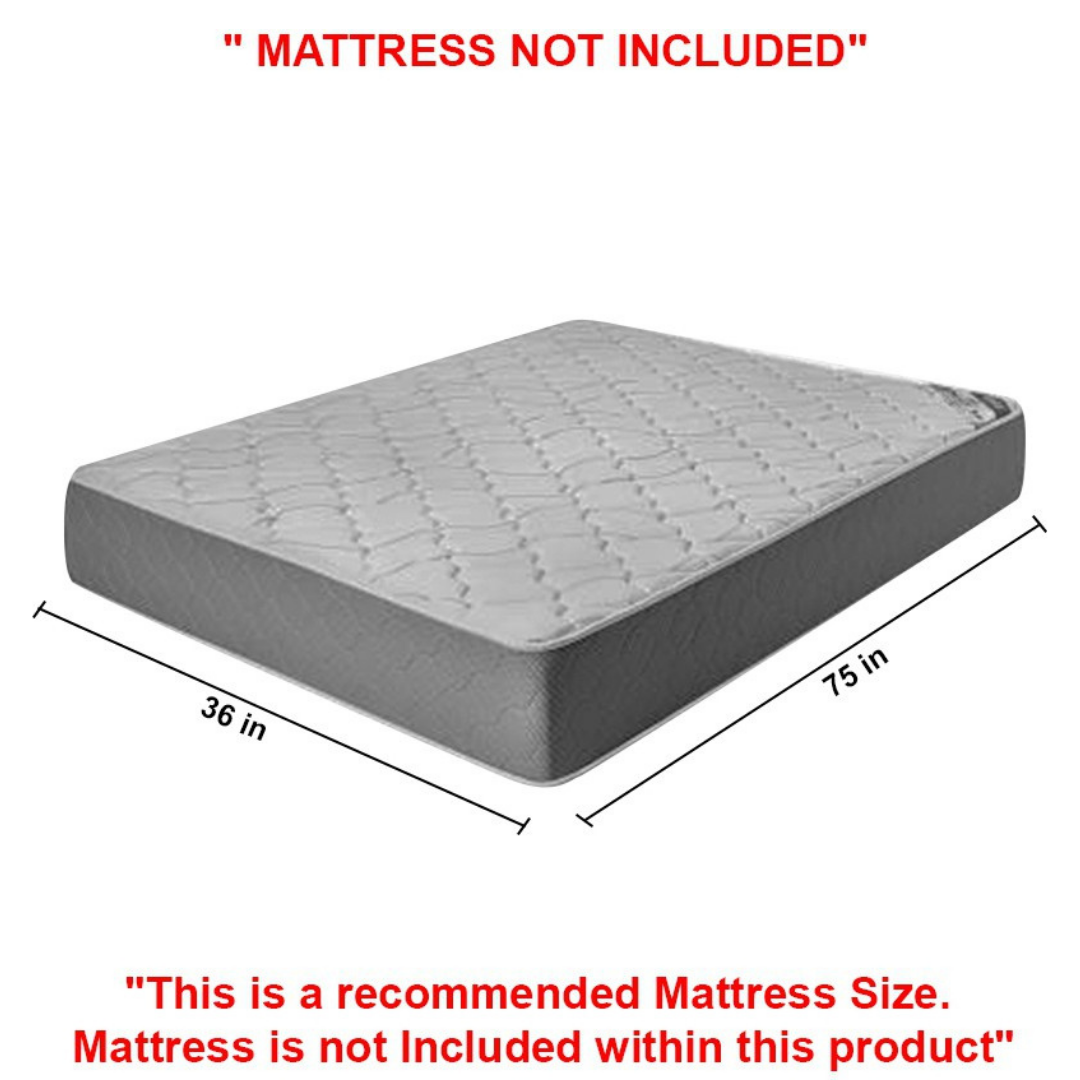 Palermo Metal King Bed - Black - metallikafurniture.com