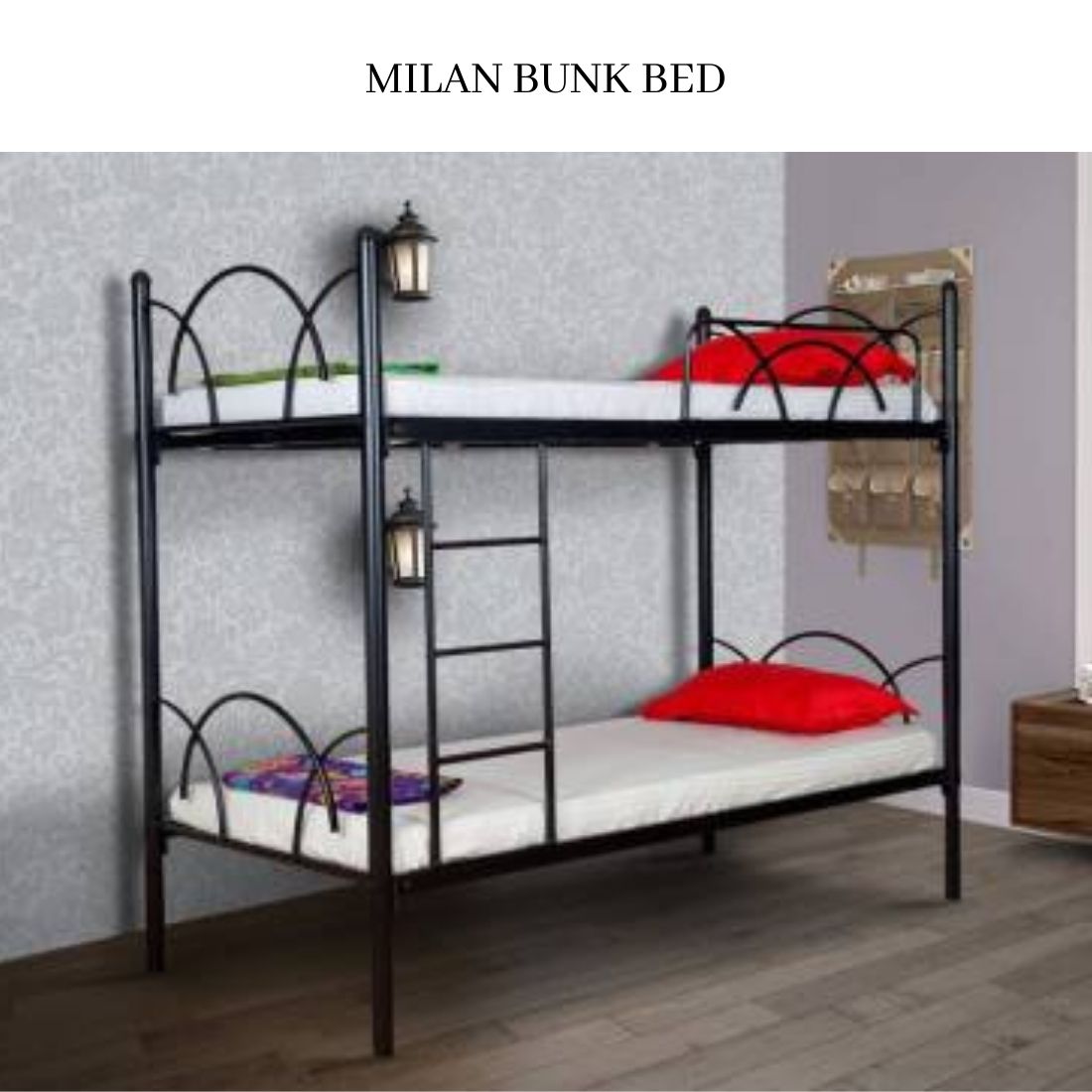 Milan Bunk Bed - metallikafurniture.com
