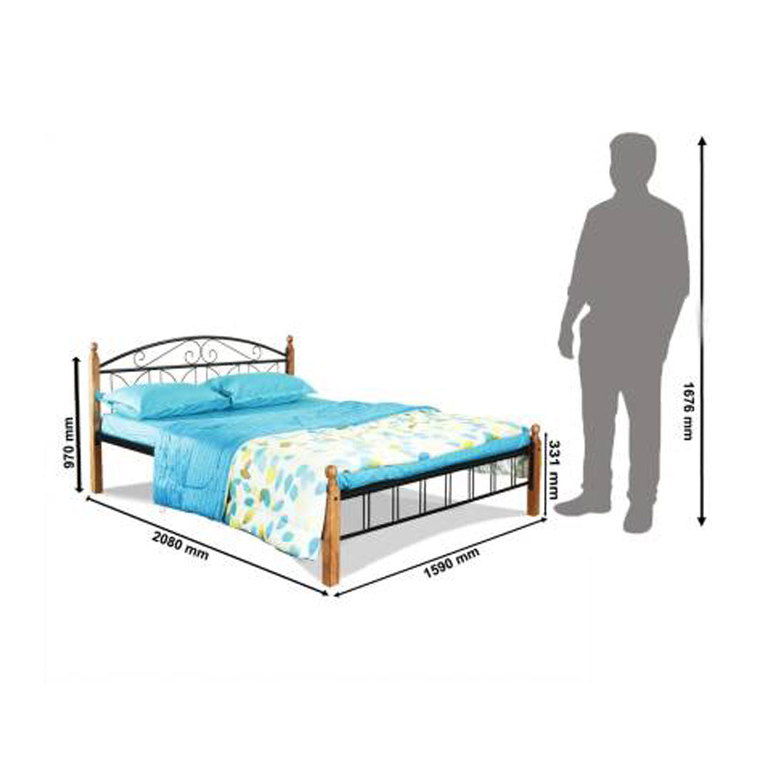 Georgia Double Bed - metallikafurniture.com