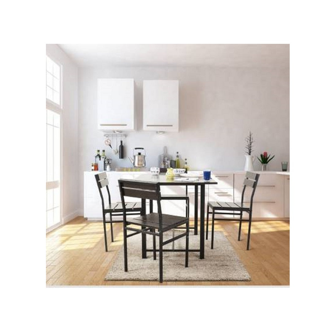 Oslo Metal 4 Seater Dining Set - metallikafurniture.com