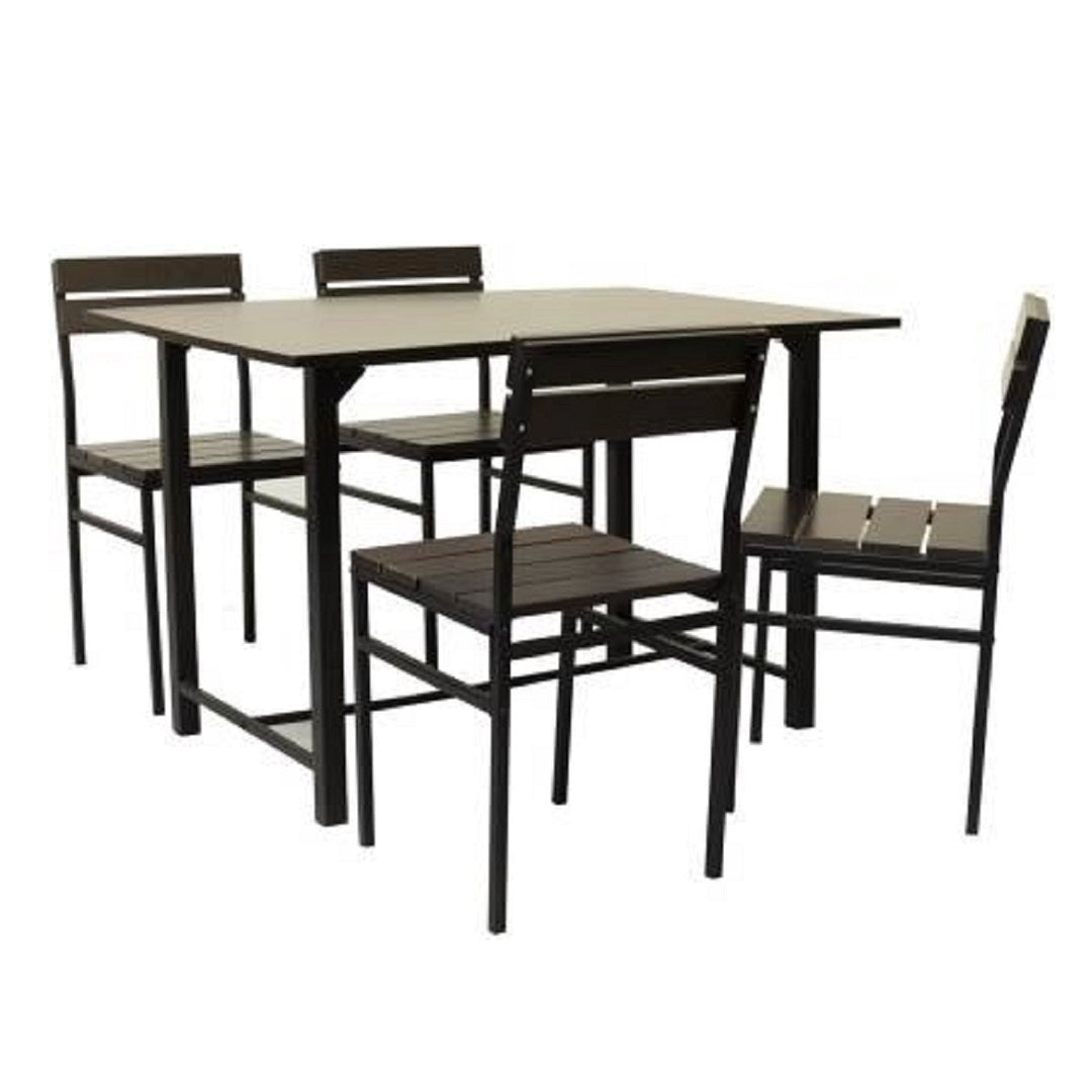 Oslo Metal 4 Seater Dining Set - metallikafurniture.com