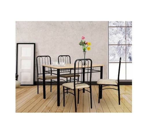 Detroit 4 Seater Dining Set - metallikafurniture.com