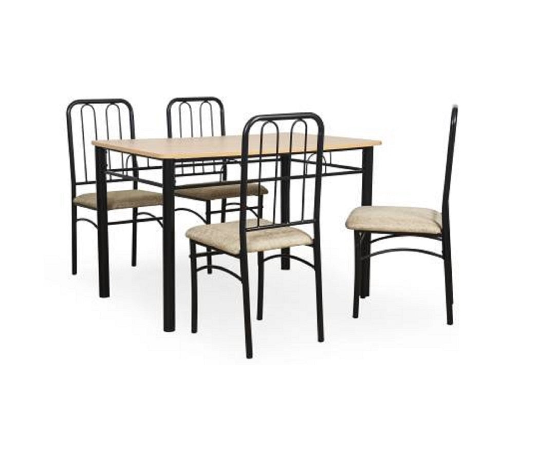 Detroit 4 Seater Dining Set - metallikafurniture.com