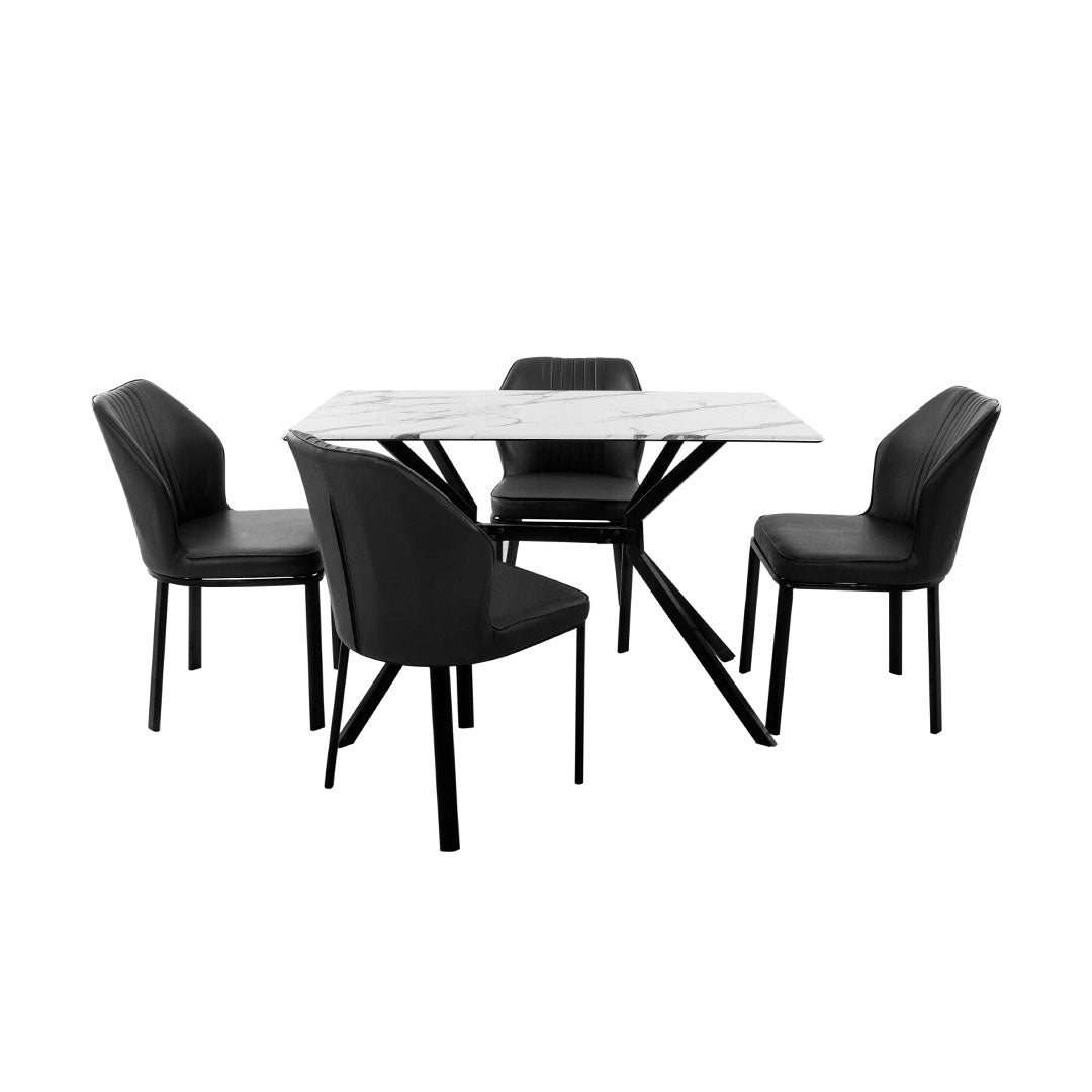 Boston Dining Set - metallikafurniture.com