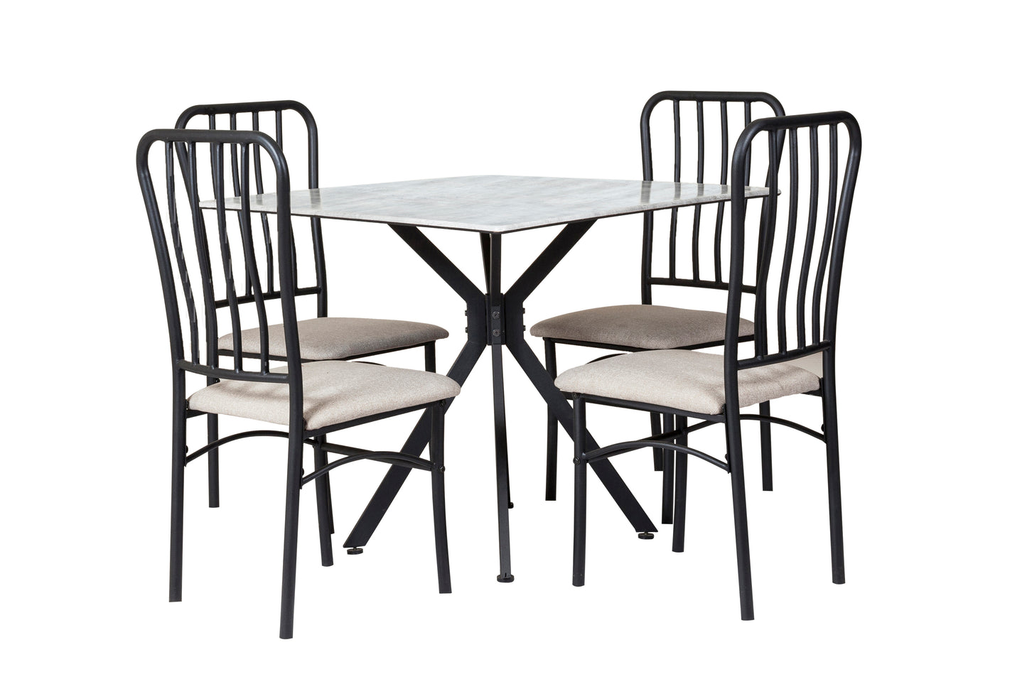 Miami Dining Set - metallikafurniture.com