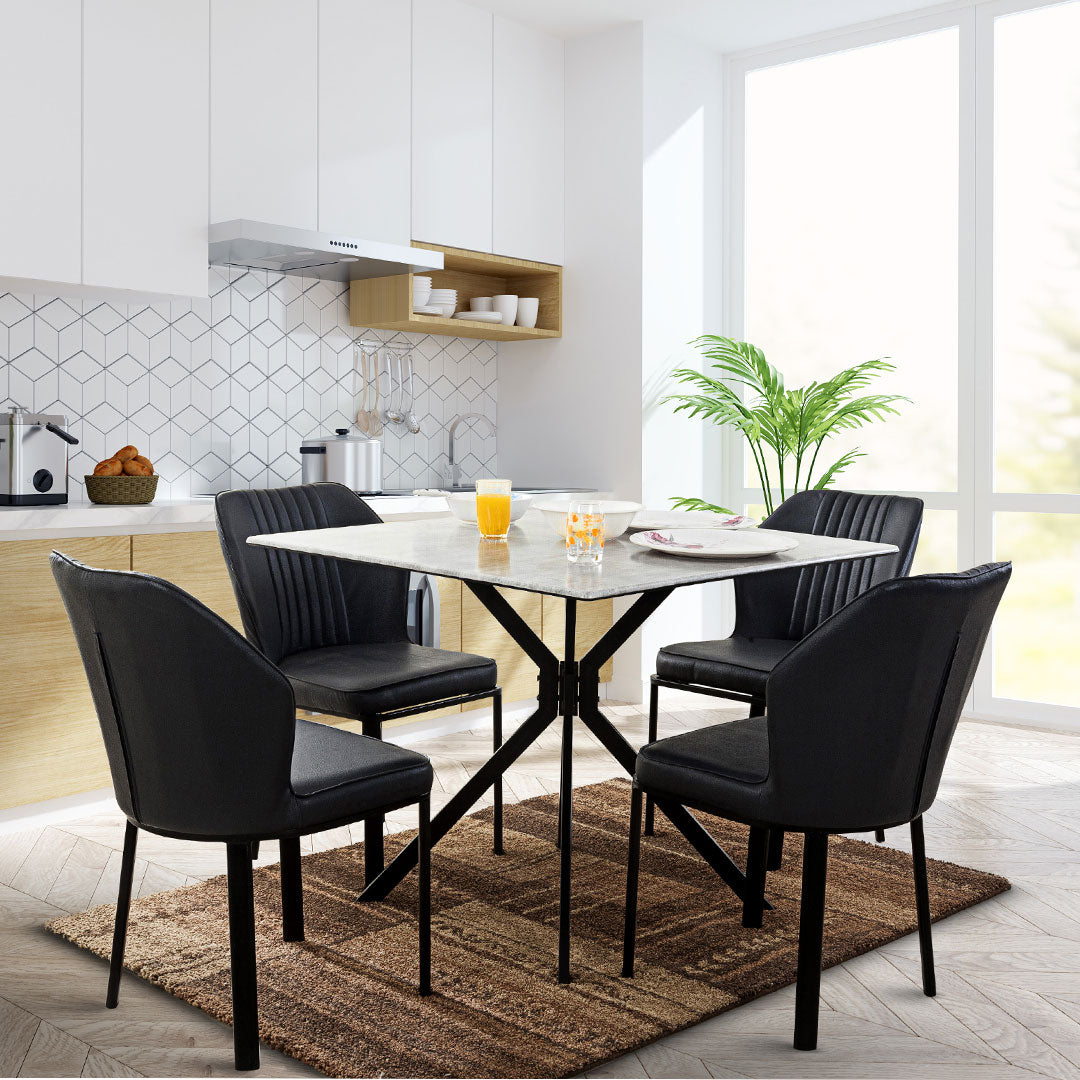 Avalon Dining Set - metallikafurniture.com