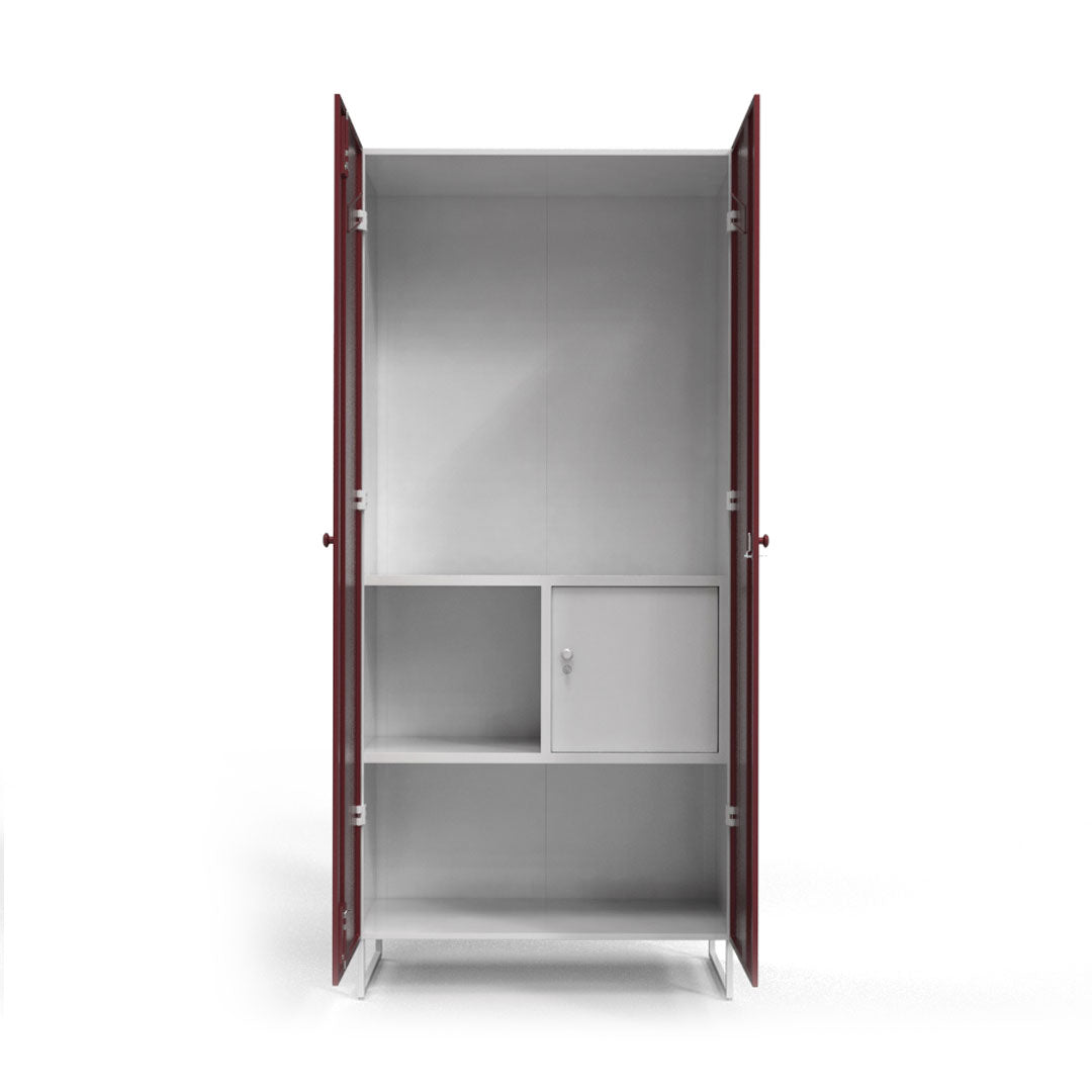 Rhine with Locker Wardrobe - metallikafurniture.com