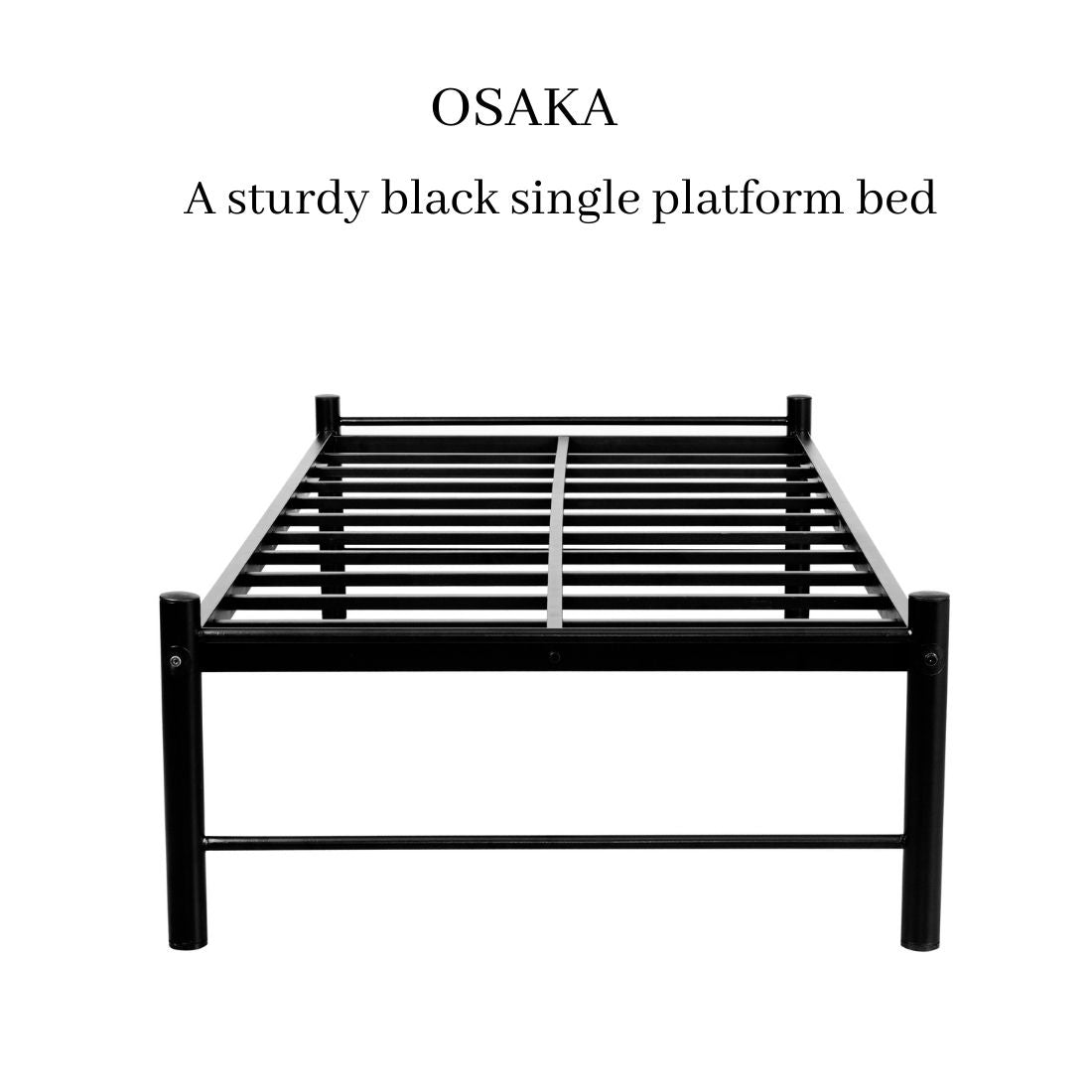 Osaka Single Bed - metallikafurniture.com