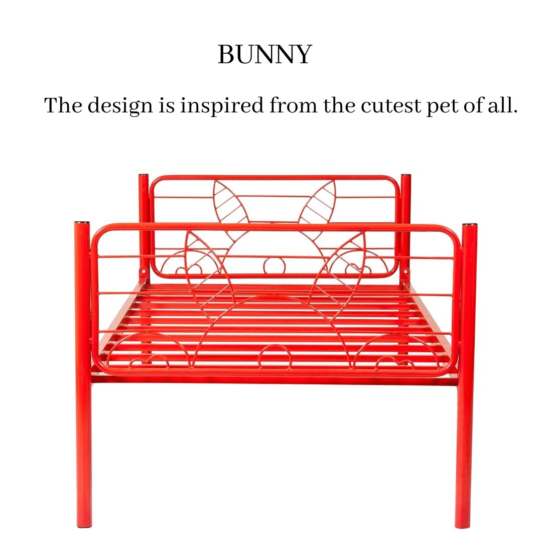 Bunny Single Bed - metallikafurniture.com
