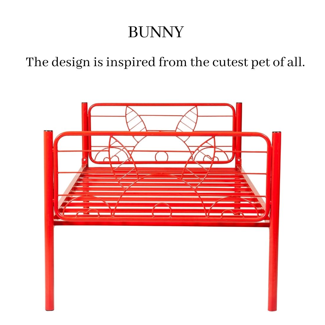Bunny Single Bed - metallikafurniture.com