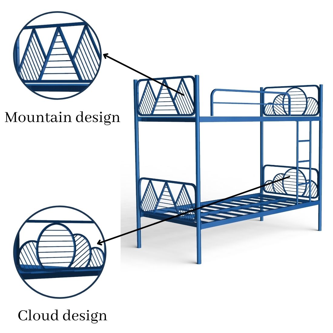 Nature Bunk Bed - metallikafurniture.com