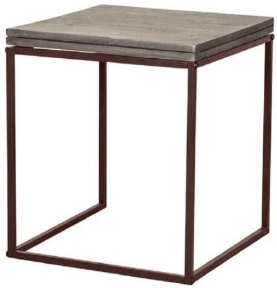 BedSide Table - Finish Grey - metallikafurniture.com