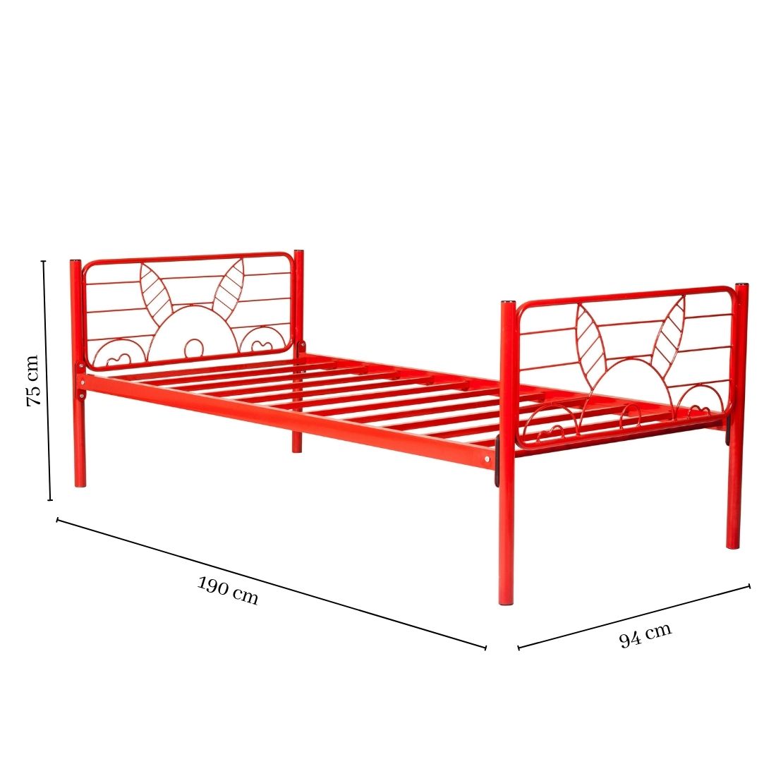 Bunny Single Bed - metallikafurniture.com