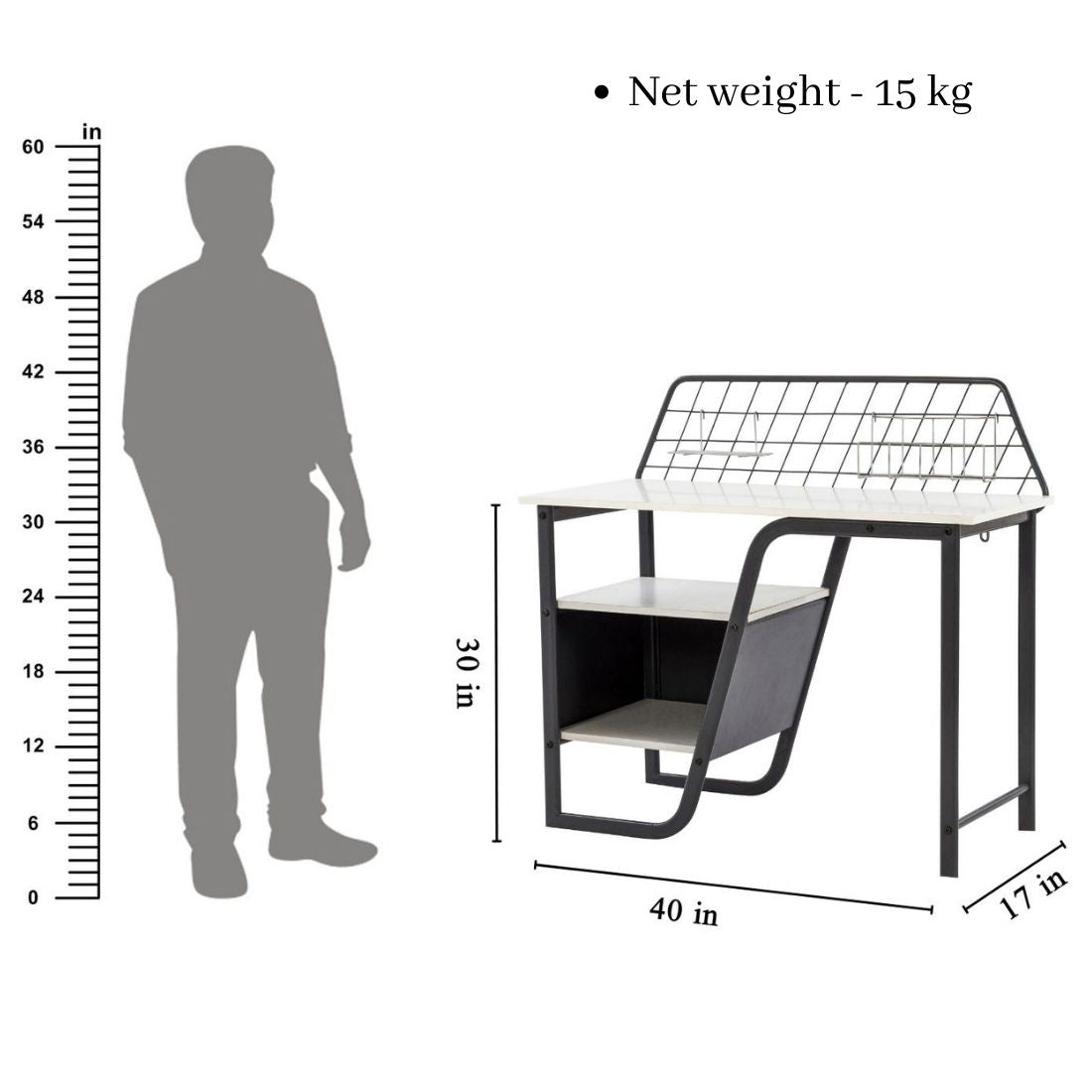 Meraki Study Table - metallikafurniture.com