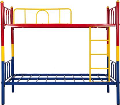 Metallika Valencia Metal Bunk Bed  (Finish Color - Multicolor) By FurnitureKraft - metallikafurniture.com