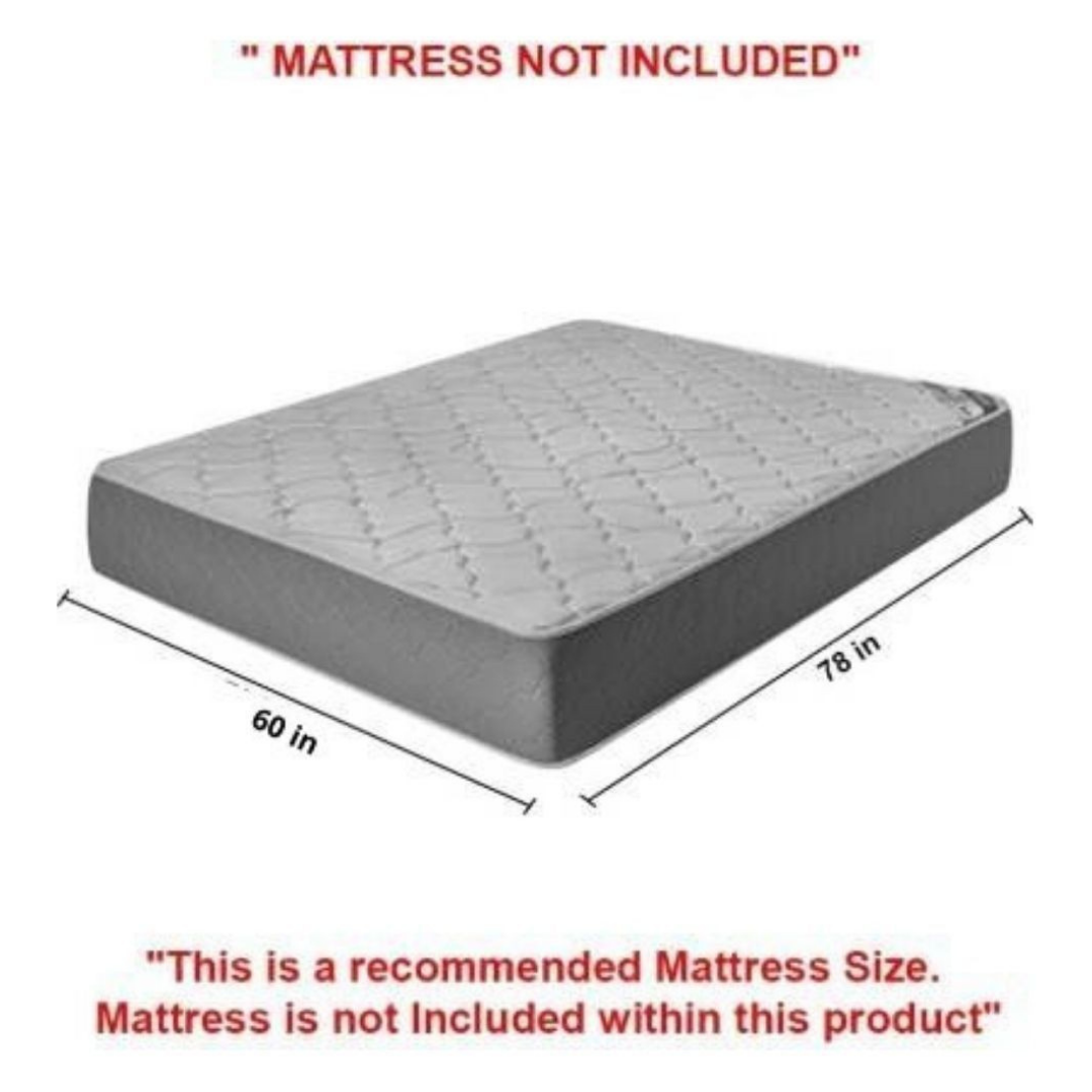 5020 Metal Queen Hydraulic Bed - metallikafurniture.com