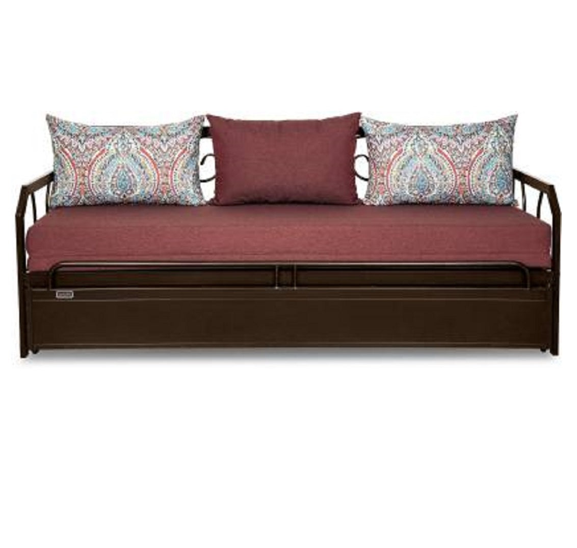 Caen Double Metal Sofa Bed Multi Colour - metallikafurniture.com