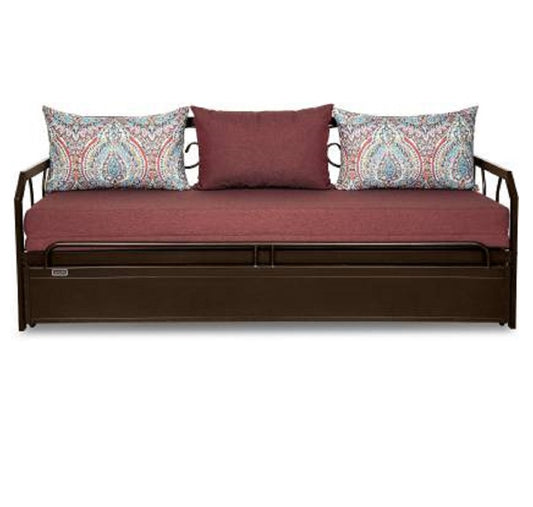 Caen Double Metal Sofa Bed Multi Colour - metallikafurniture.com