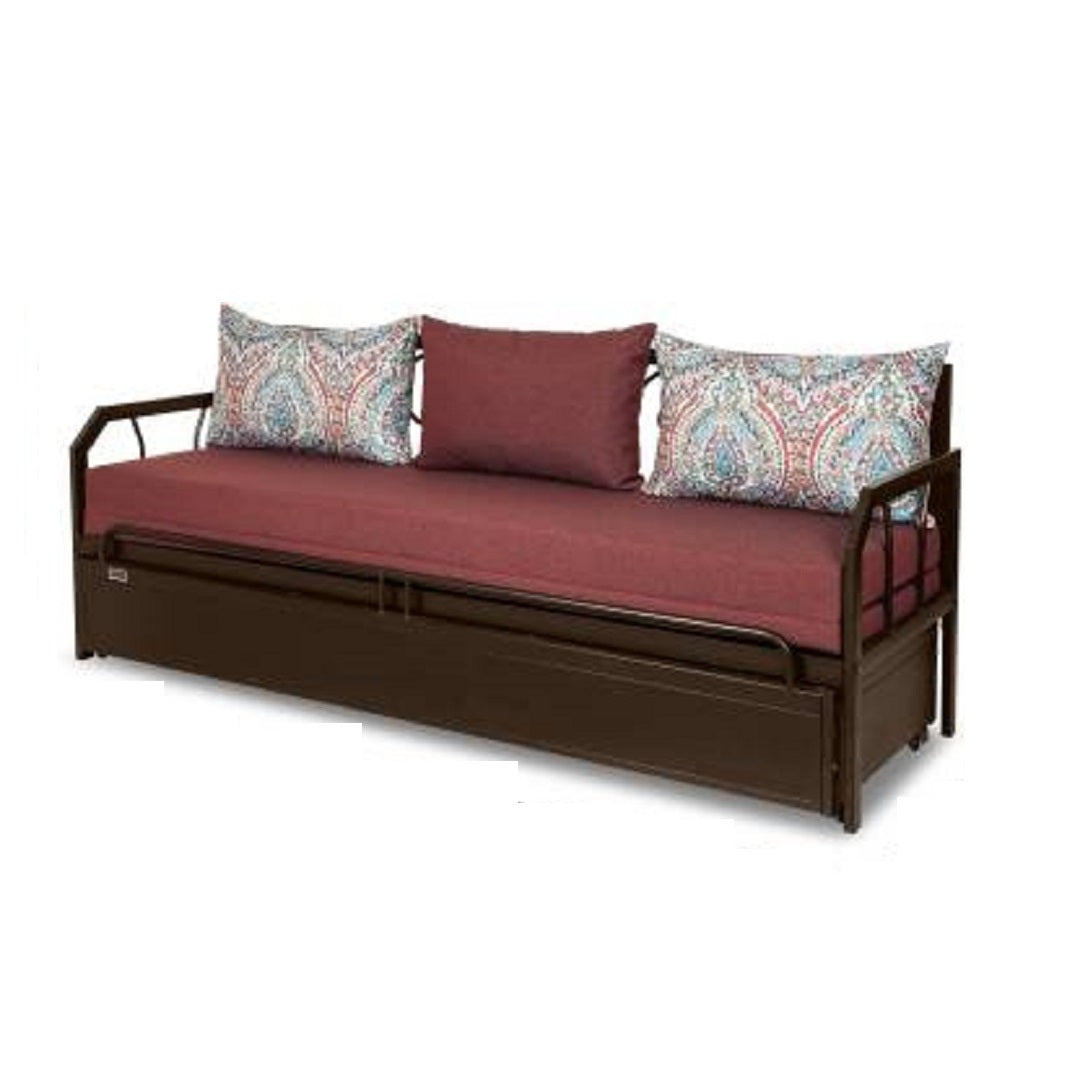 Caen Double Metal Sofa Bed Multi Colour - metallikafurniture.com