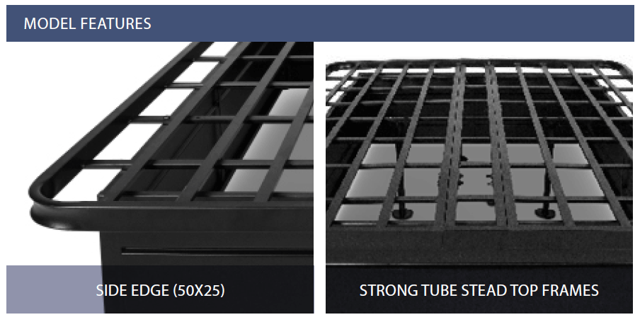 EMERALD - TUBE STEAD BED FRAME WITH ARRESTOR (TUBE)