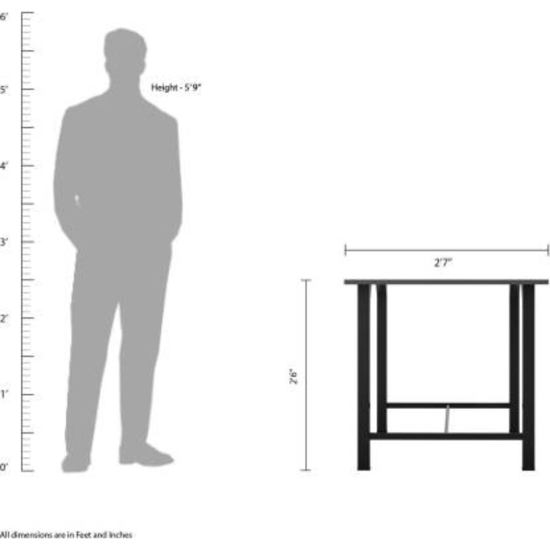 Metal 4 Seater Dining Set - metallikafurniture.com