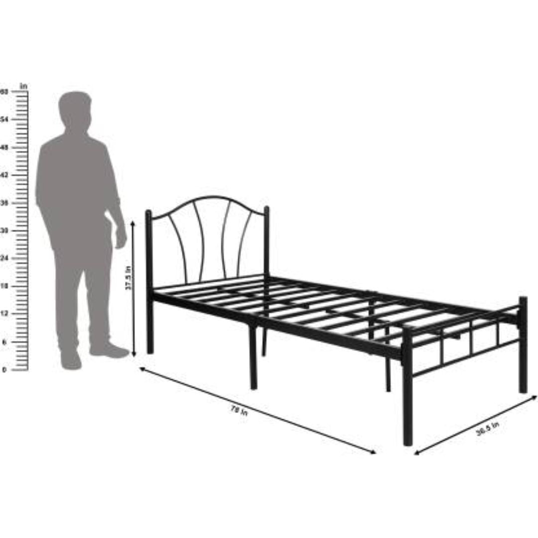 Antwerp Single Bed - metallikafurniture.com