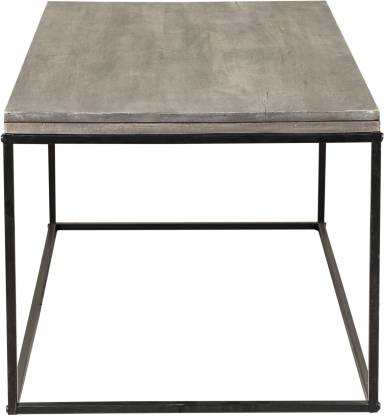Mackay Solid Wood Bedside Table - Finish Grey - metallikafurniture.com