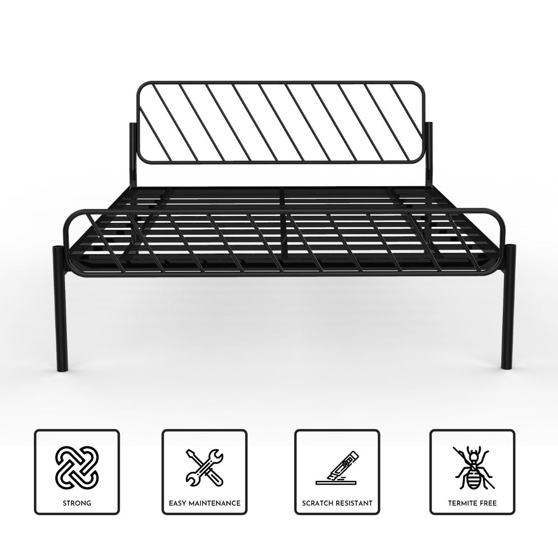 Oblique Bed - metallikafurniture.com