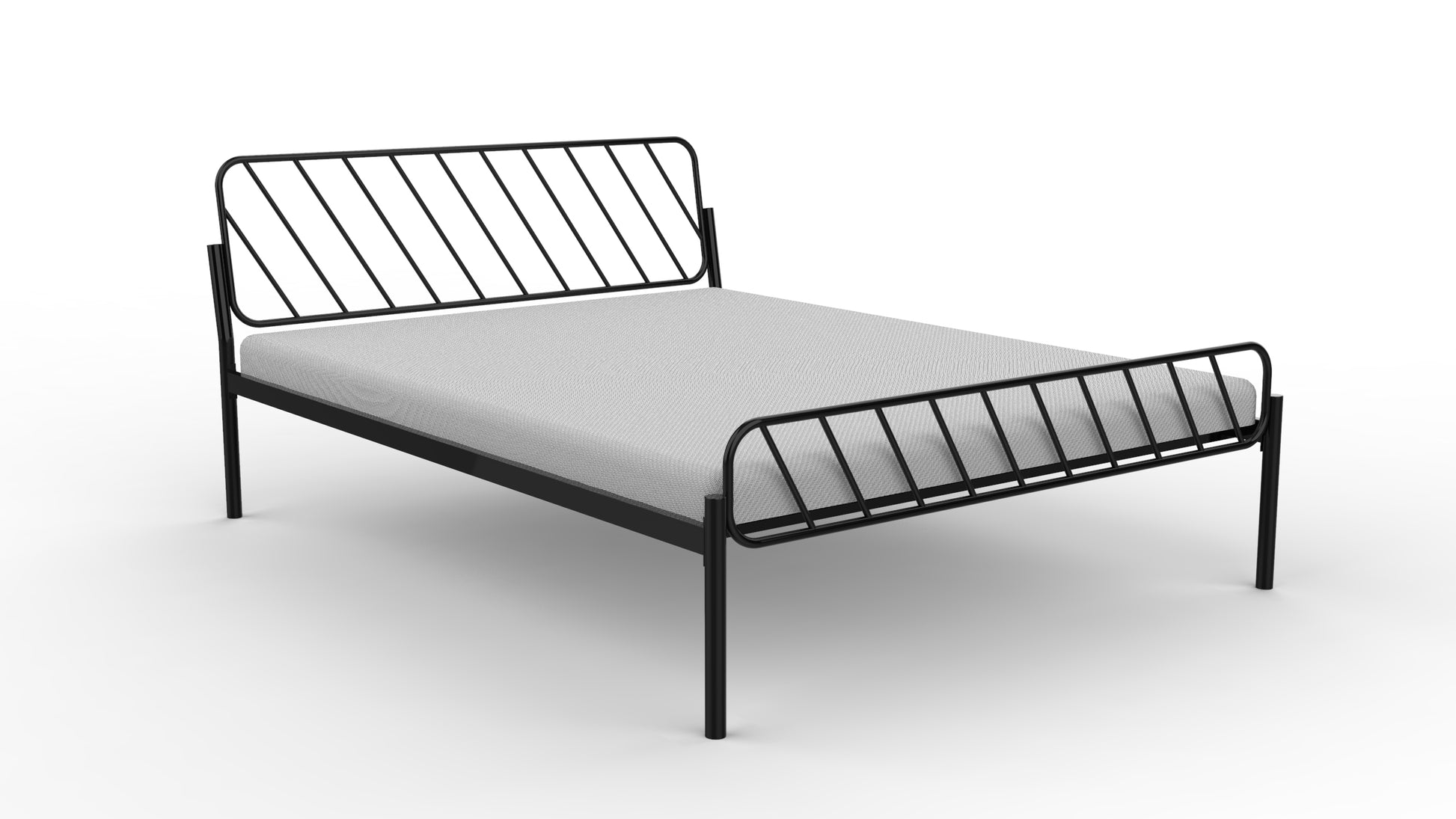 Oblique Bed - metallikafurniture.com